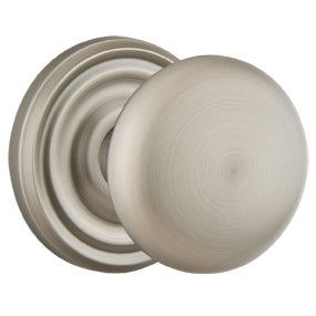 Emtek Solid Brass Providence Door Knob Set with Regular Rosette (Several Finishes Available) EMTEK