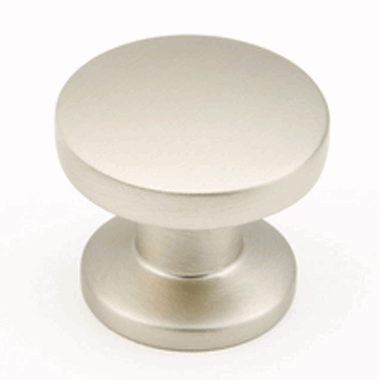 1 3/8 Inch Northport Round Cabinet Knob (Brushed Nickel Finish) SCHAUB