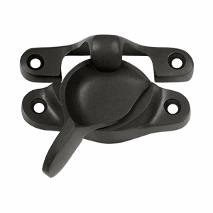 Solid Brass Window Sash Lock 1 1/8 inch X 3 inch (Oil Rubbed Bronze Finish) DELTANA